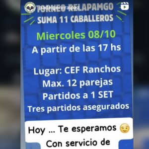 Suma 11 caballeros 08-10